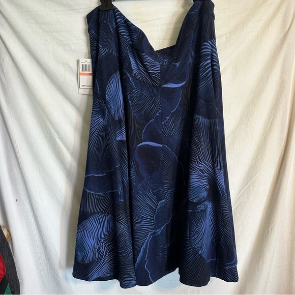 Melissa McCarthy Seven7 Evening Blue Skirt - Picture 5 of 13